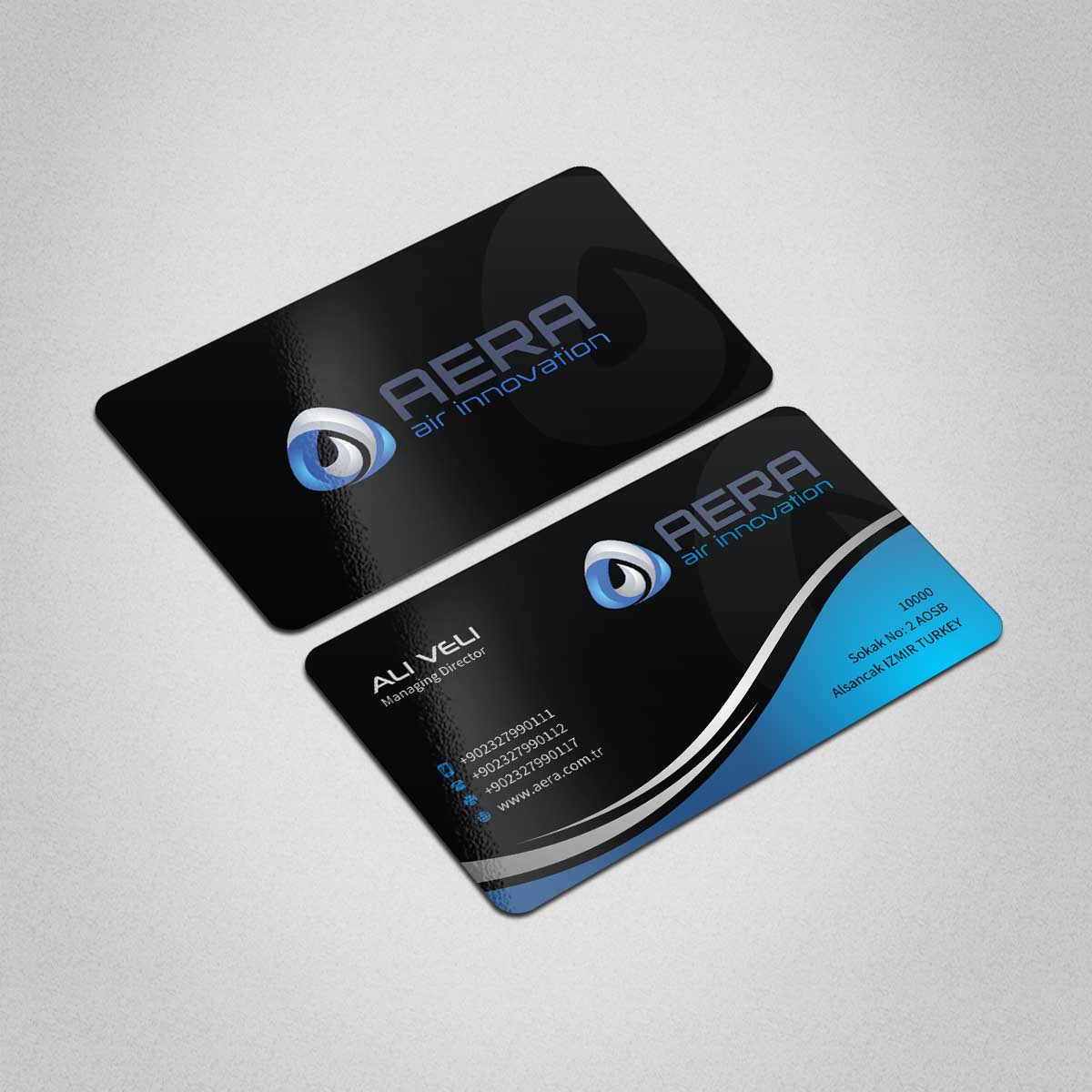 Diseño de Tarjeta de Presentación por INDIAN_Ashok para aera | Diseño #10986748