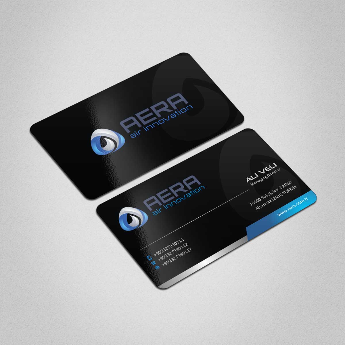 Diseño de Tarjeta de Presentación por INDIAN_Ashok para aera | Diseño #10986749