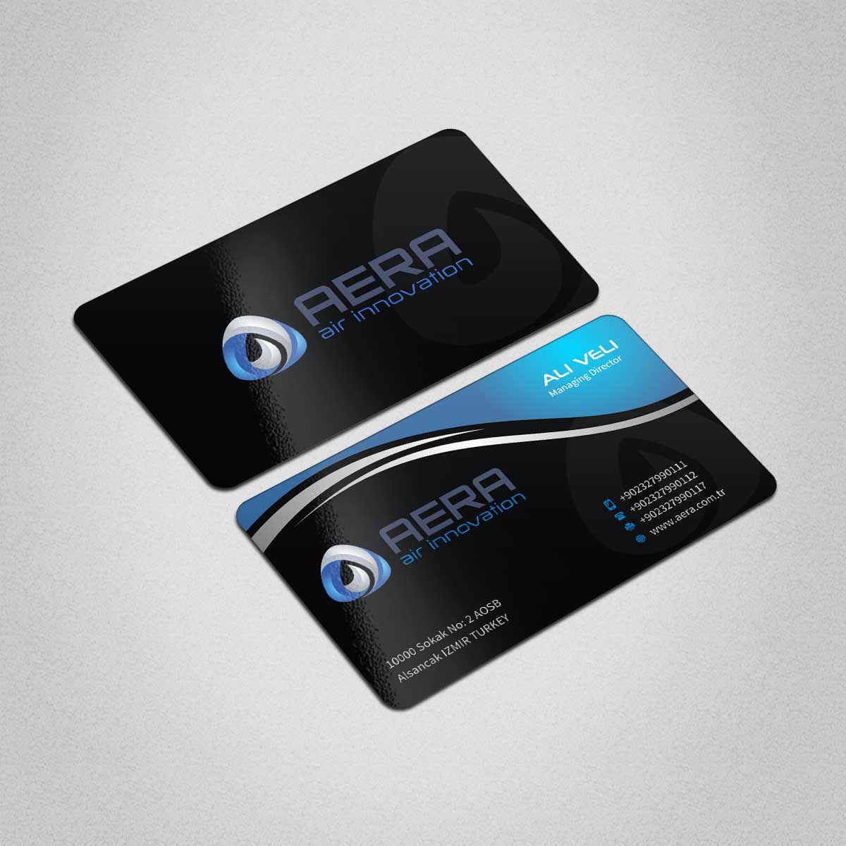 Diseño de Tarjeta de Presentación por INDIAN_Ashok para aera | Diseño #10986754