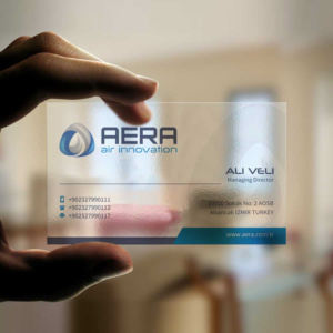 Design de Carte de Visite par INDIAN_Ashok pour aera | Design : #10986757