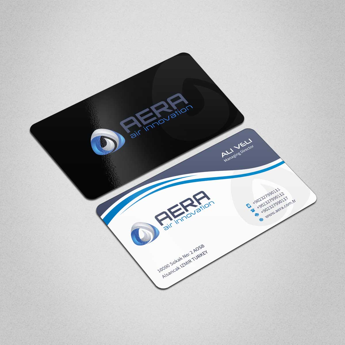 Diseño de Tarjeta de Presentación por INDIAN_Ashok para aera | Diseño #10986759