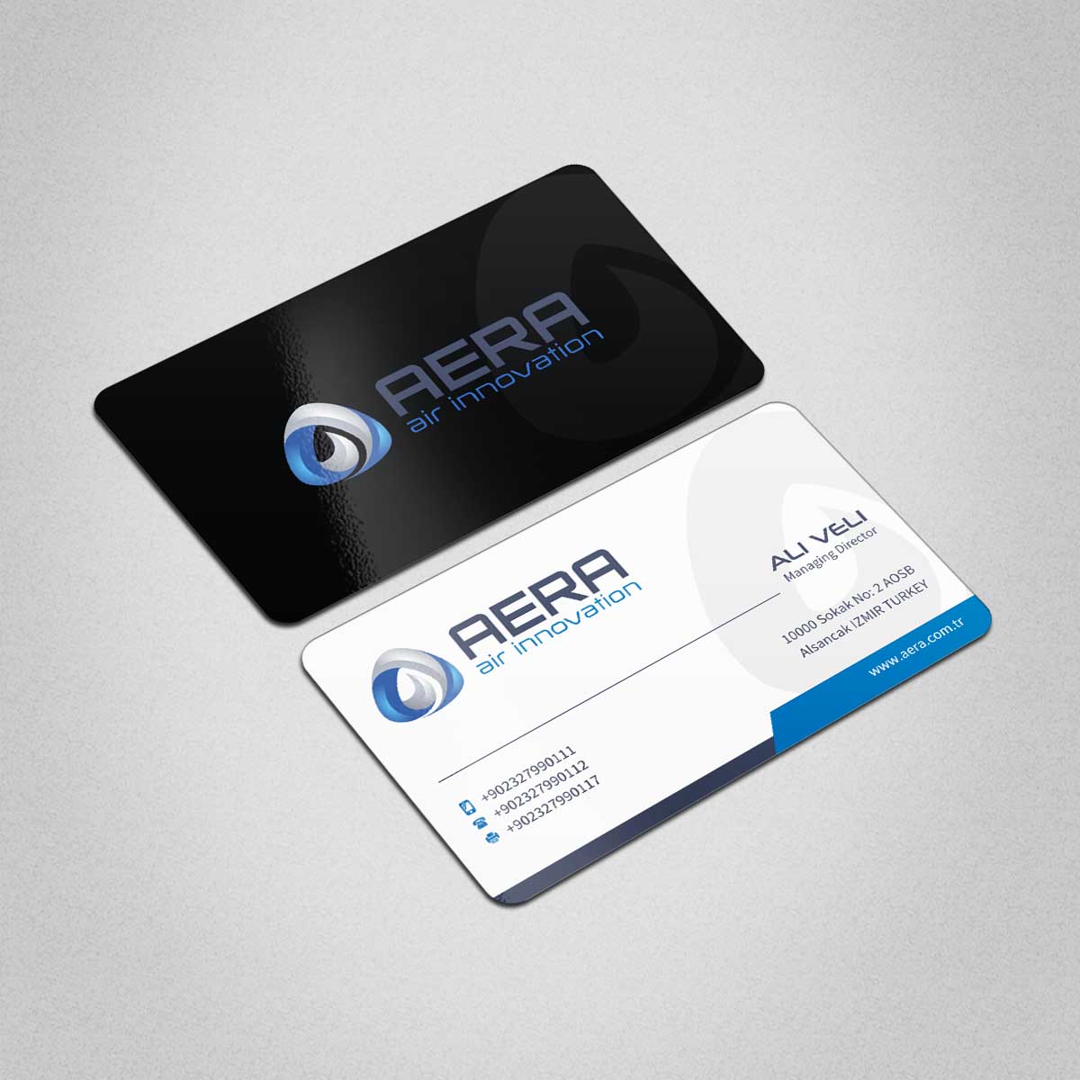 Business Card Design by INDIAN_Ashok for aera | Design #10986762
