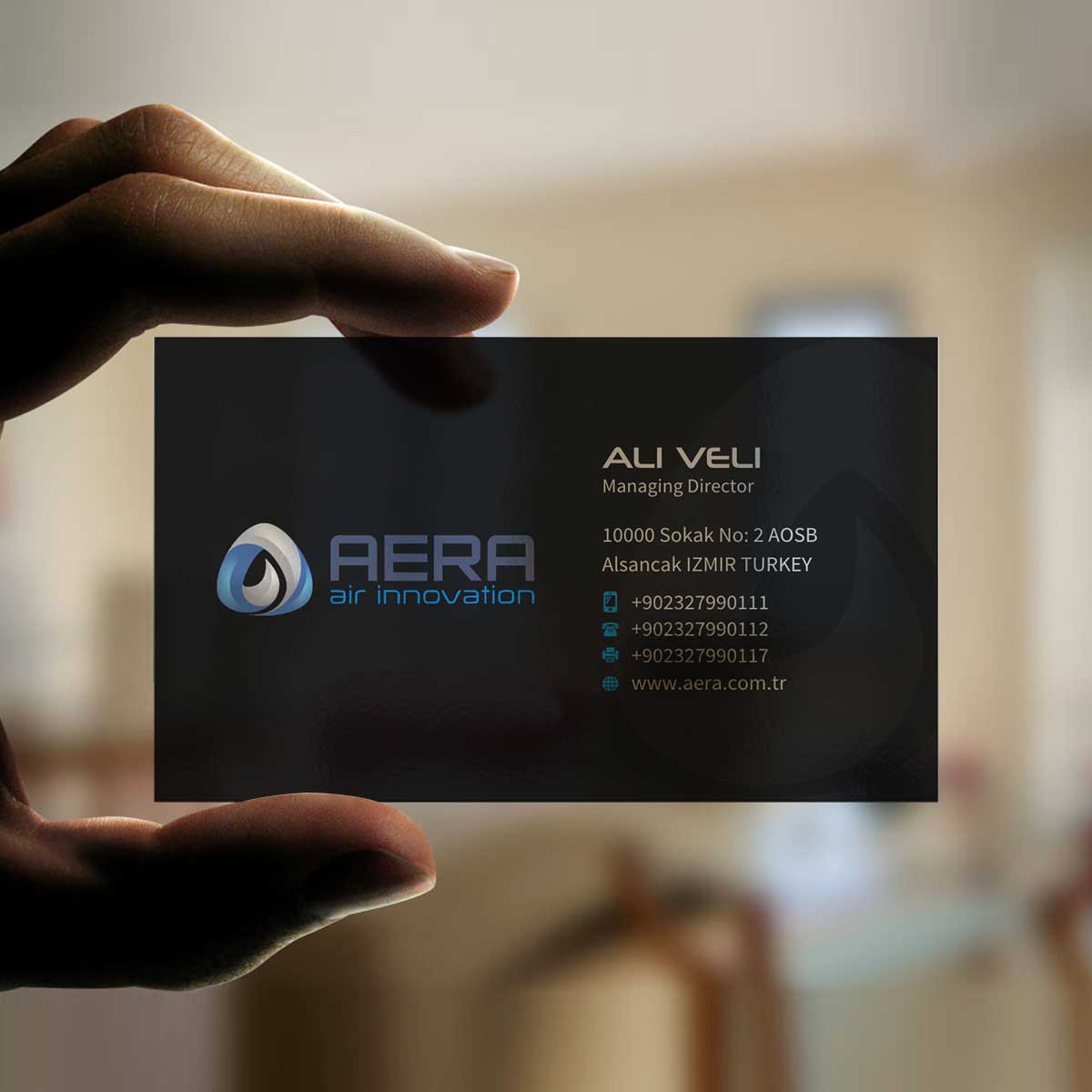 Design de Carte de Visite par INDIAN_Ashok pour aera | Design #10986765