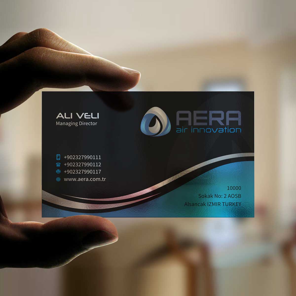 Design de Carte de Visite par INDIAN_Ashok pour aera | Design #10986766