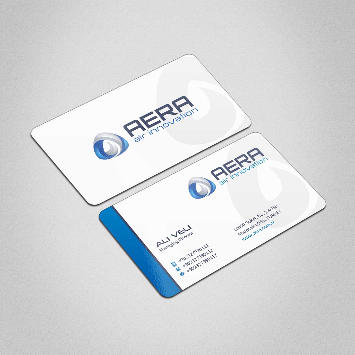 Diseño de Tarjeta de Presentación por INDIAN_Ashok para aera | Diseño #10986776