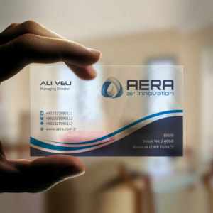 Design de Carte de Visite par INDIAN_Ashok pour aera | Design : #10986785