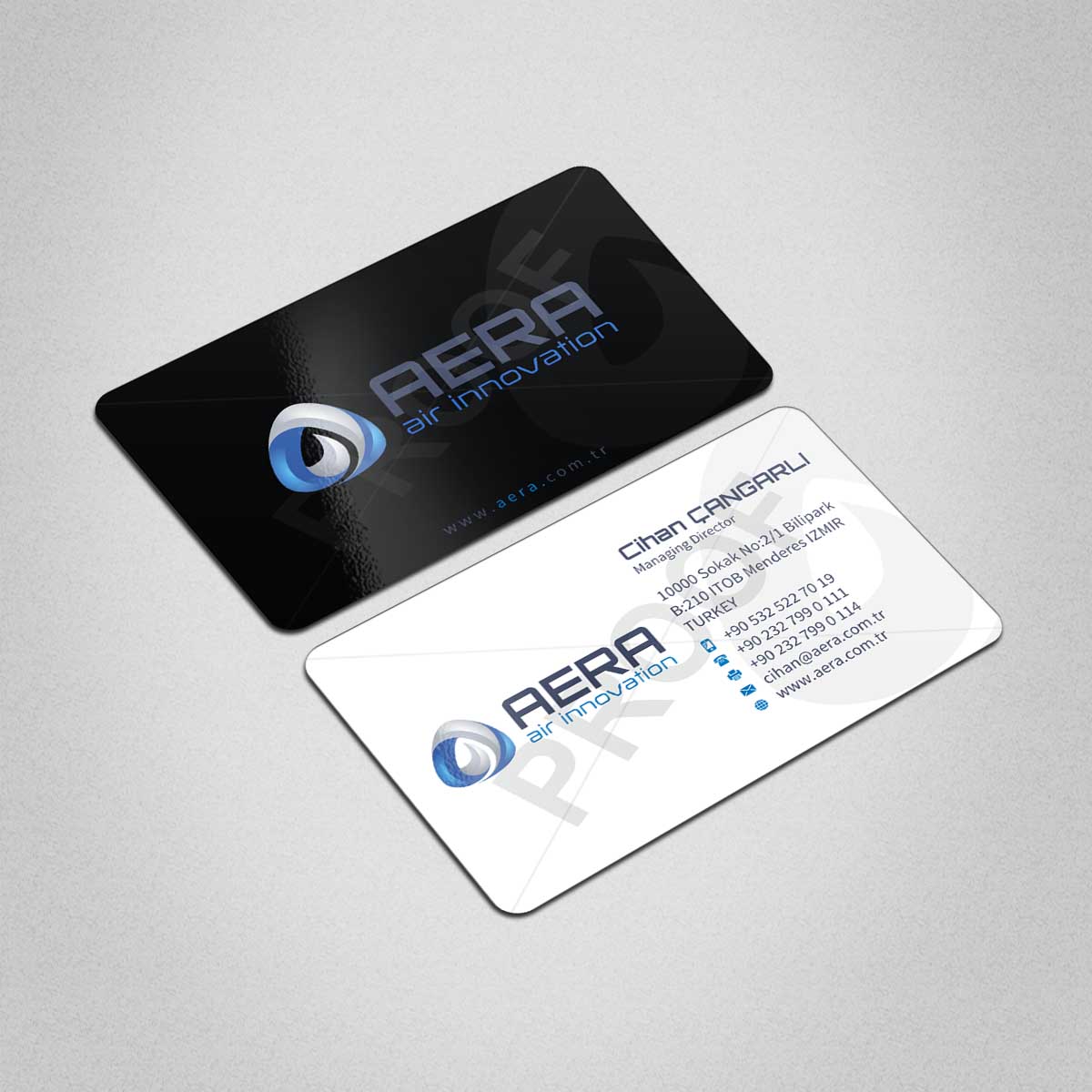 Diseño de Tarjeta de Presentación por INDIAN_Ashok para aera | Diseño #10998139