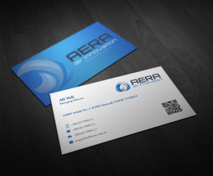 Diseño de Tarjeta de Presentación por Pointless Pixels India para aera | Diseño: #10973497