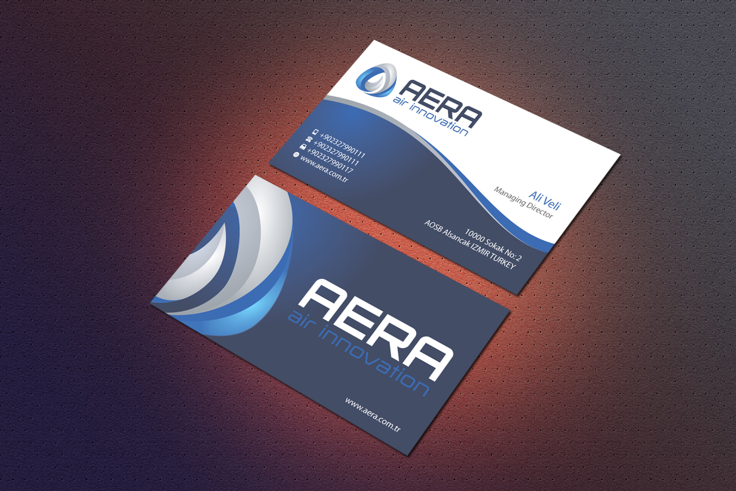 Design de Carte de Visite par Dezero pour aera | Design #10970669