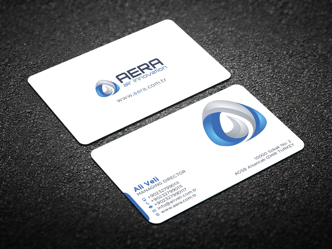 Business Card Design by Verified artistry (Design garden) for aera | Design #10975202