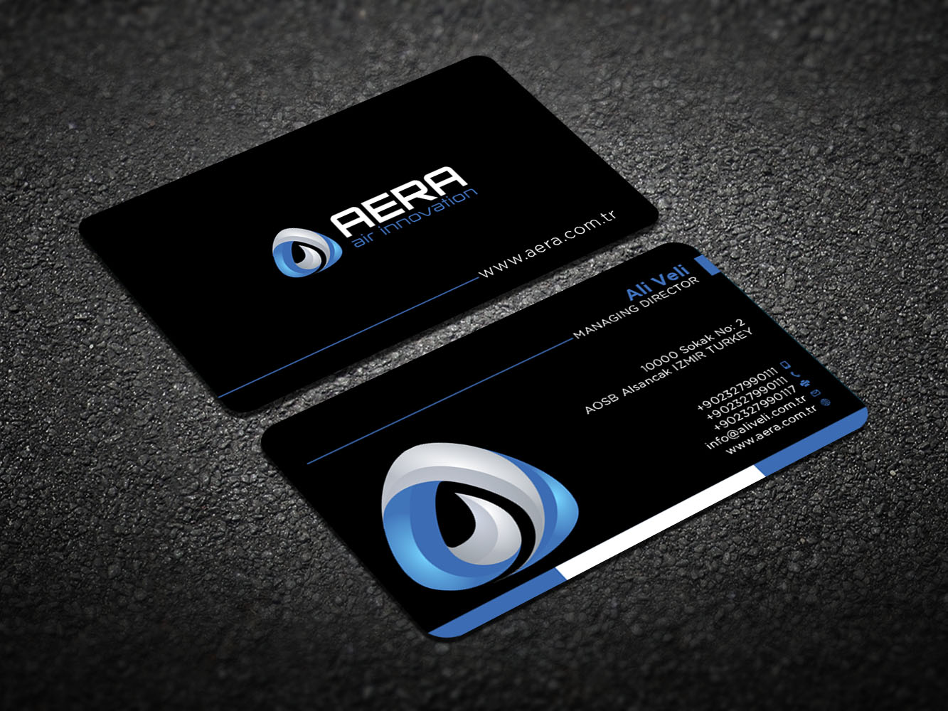Business Card Design by Verified artistry (Design garden) for aera | Design #10975208