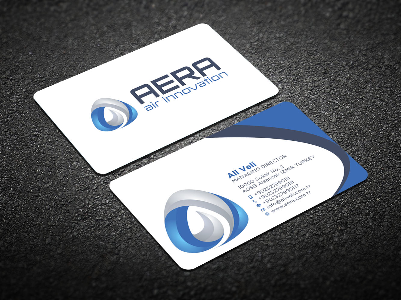 Business Card Design by Verified artistry (Design garden) for aera | Design #10975217