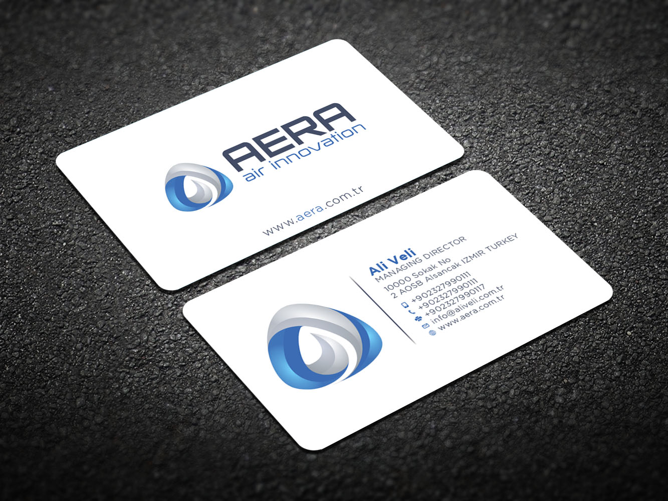 Business Card Design by Verified artistry (Design garden) for aera | Design #10975221