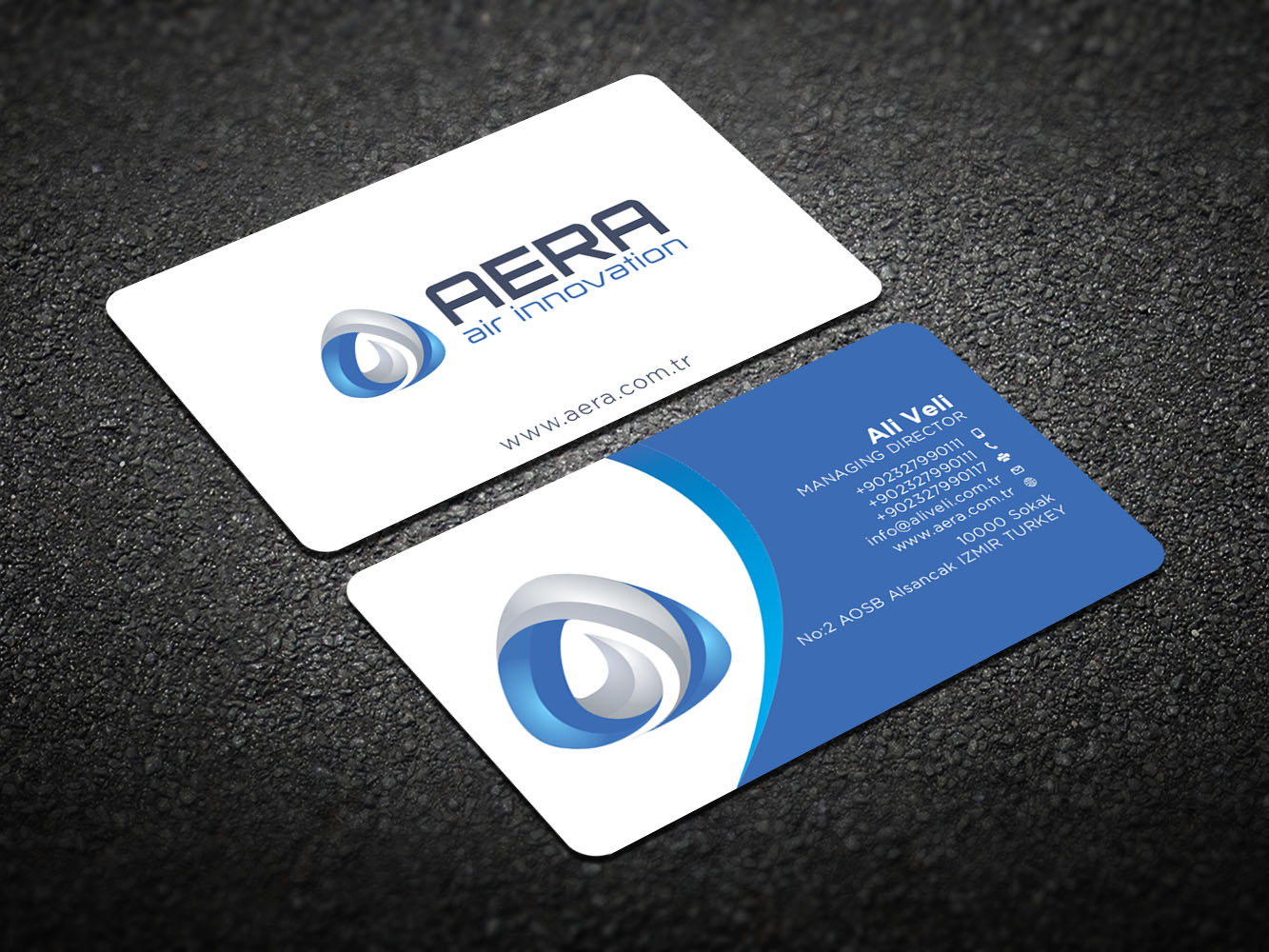 Business Card Design by Verified artistry (Design garden) for aera | Design #10975240