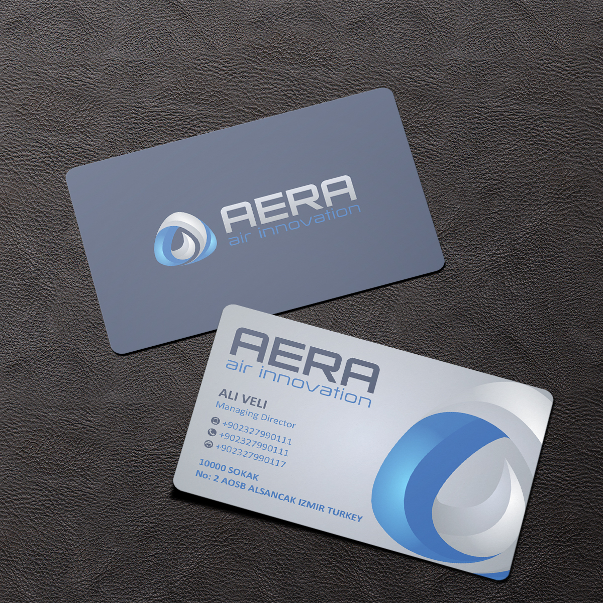 Diseño de Tarjeta de Presentación por Grafactory para aera | Diseño #10985231