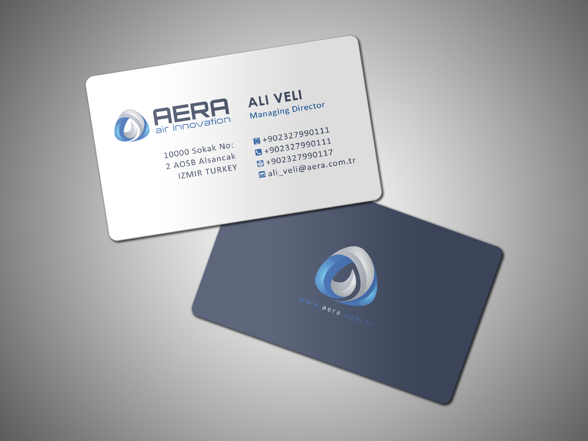 Diseño de Tarjeta de Presentación por Grafactory para aera | Diseño #11000564