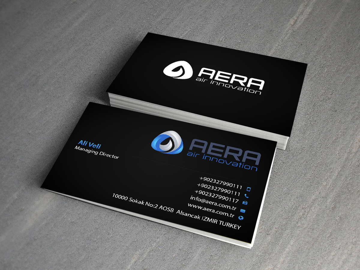Business Card Design by Creations Box 2015 for aera | Design #10976283