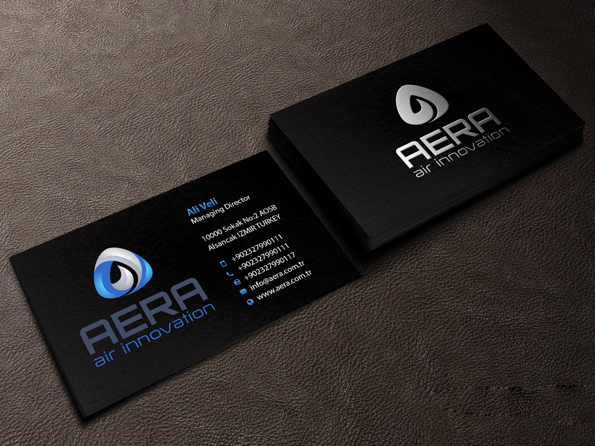 Business Card Design by Creations Box 2015 for aera | Design #10976287
