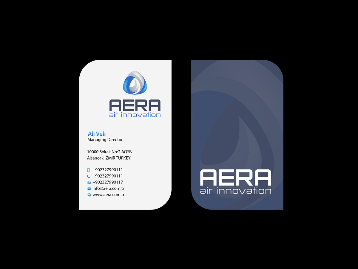 Business Card Design by Creations Box 2015 for aera | Design #10976302