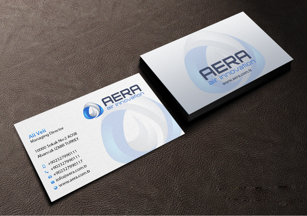 Diseño de Tarjeta de Presentación por Creations Box 2015 para aera | Diseño #10976305