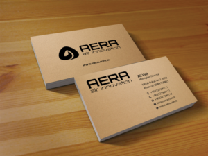 Diseño de Tarjeta de Presentación por Creations Box 2015 para aera | Diseño: #10976309