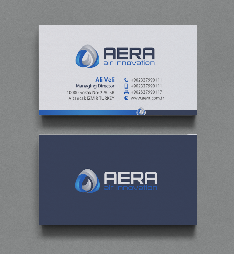 Design de Carte de Visite par chandrayaan.creative pour aera | Design #10984818