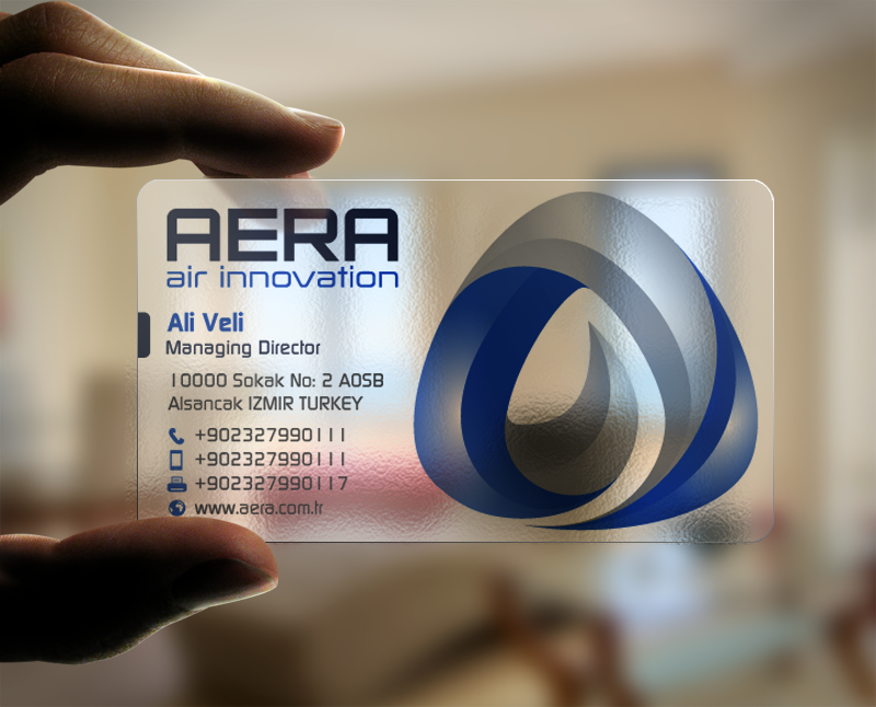 Diseño de Tarjeta de Presentación por chandrayaan.creative para aera | Diseño #10984826