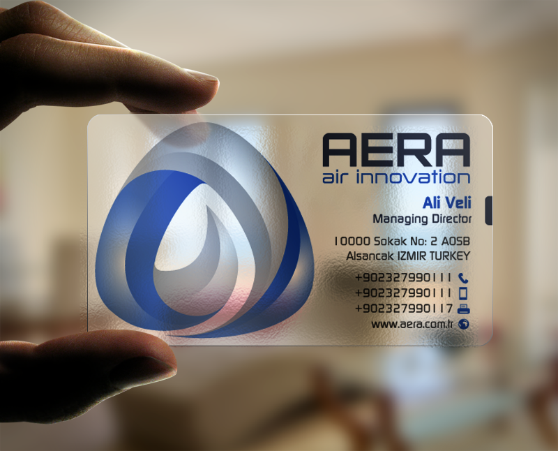 Diseño de Tarjeta de Presentación por chandrayaan.creative para aera | Diseño #10984827