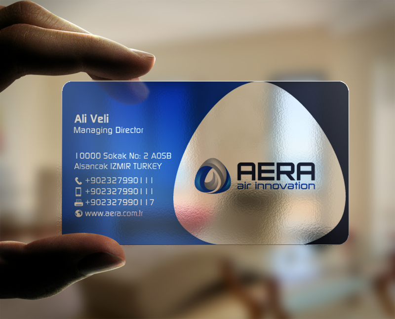 Diseño de Tarjeta de Presentación por chandrayaan.creative para aera | Diseño #10984828