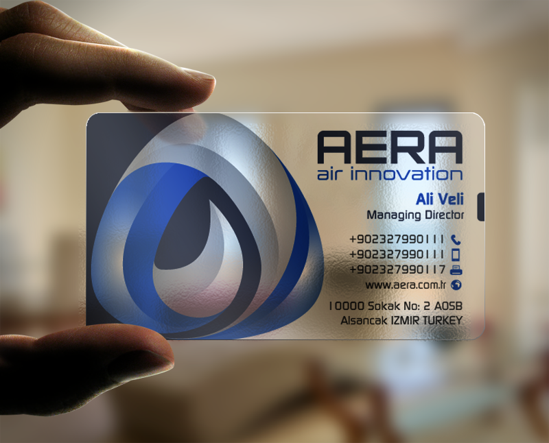 Diseño de Tarjeta de Presentación por chandrayaan.creative para aera | Diseño #10984829