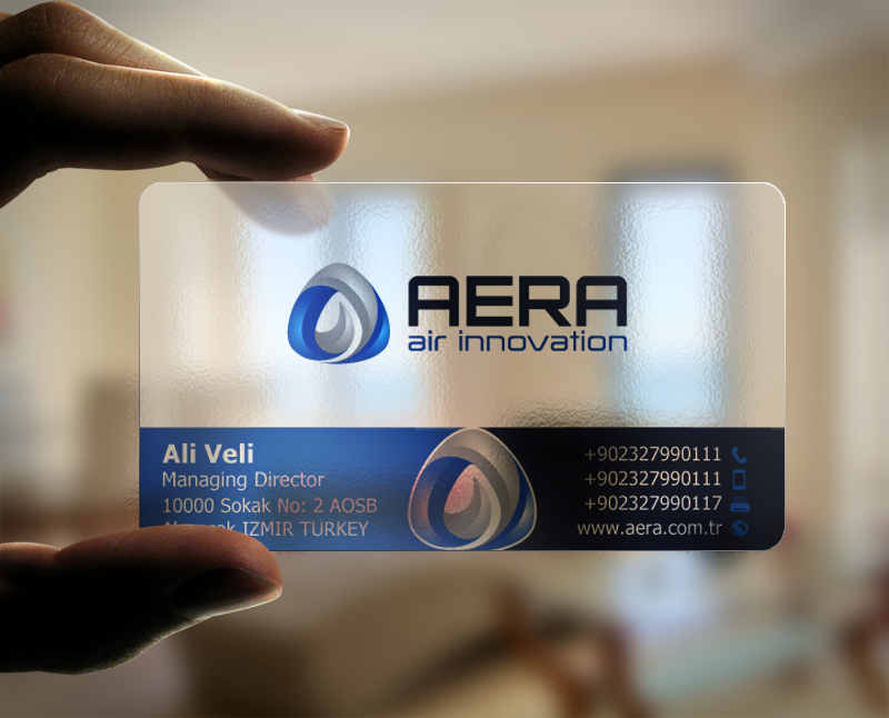 Diseño de Tarjeta de Presentación por chandrayaan.creative para aera | Diseño #10995542