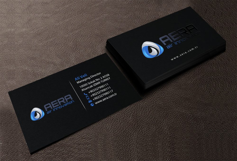 Diseño de Tarjeta de Presentación por chandrayaan.creative para aera | Diseño #10995543