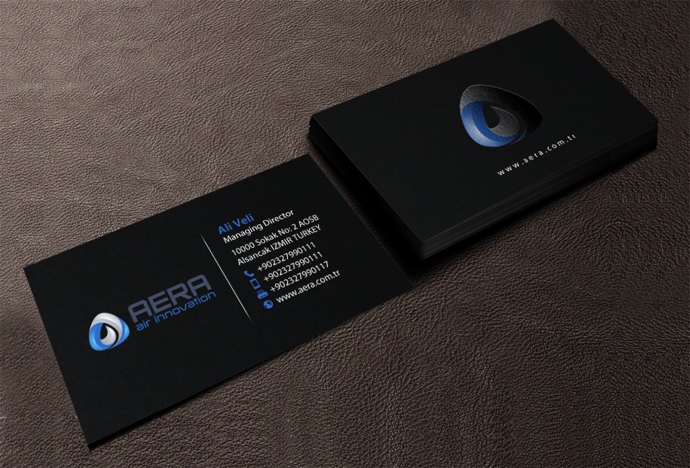 Diseño de Tarjeta de Presentación por chandrayaan.creative para aera | Diseño #10995547