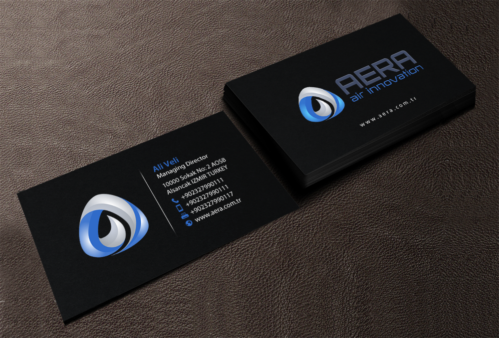 Business Card Design by chandrayaan.creative for aera | Design #10995560