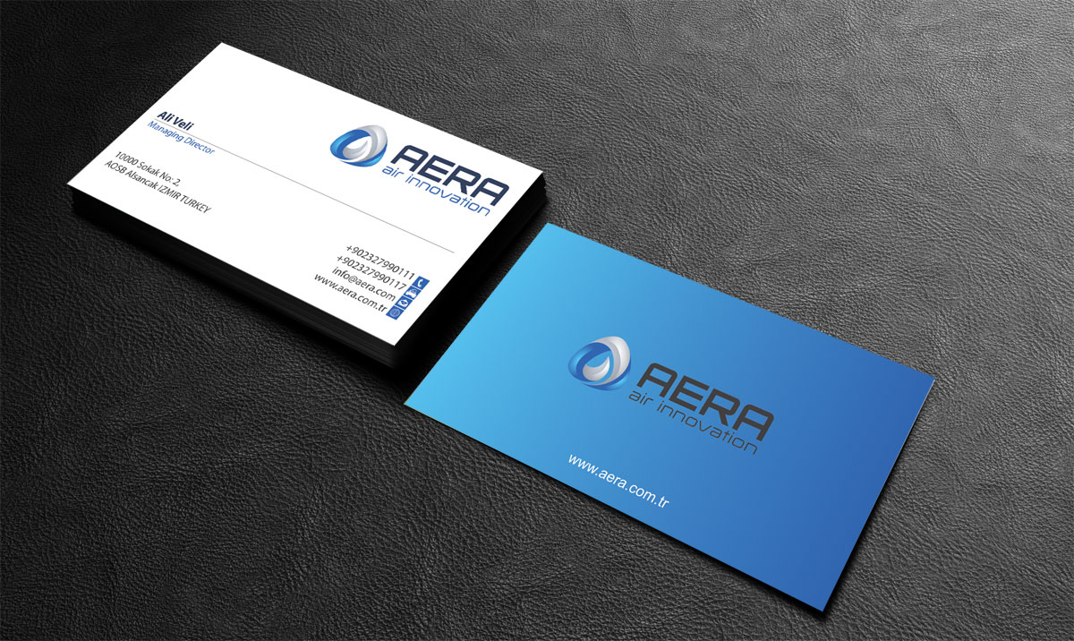 Diseño de Tarjeta de Presentación por alpesh9520 para aera | Diseño #10976575