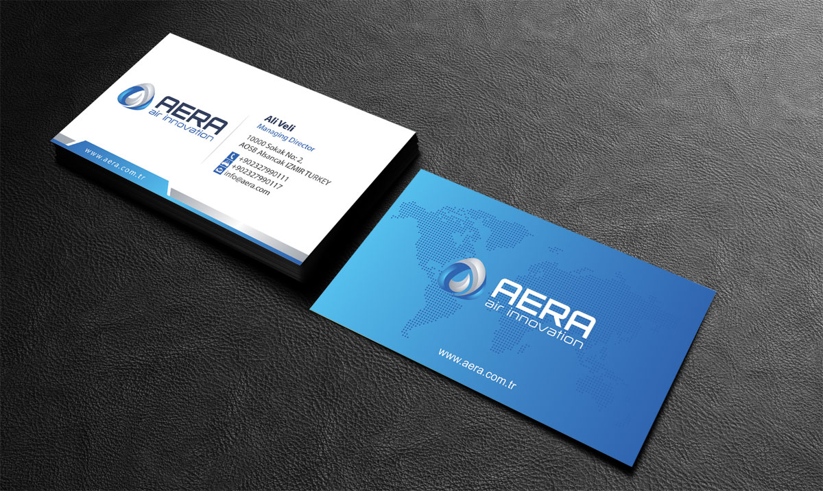 Diseño de Tarjeta de Presentación por alpesh9520 para aera | Diseño #10976576