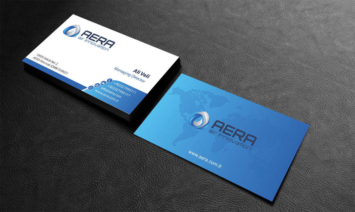 Diseño de Tarjeta de Presentación por alpesh9520 para aera | Diseño #10976607