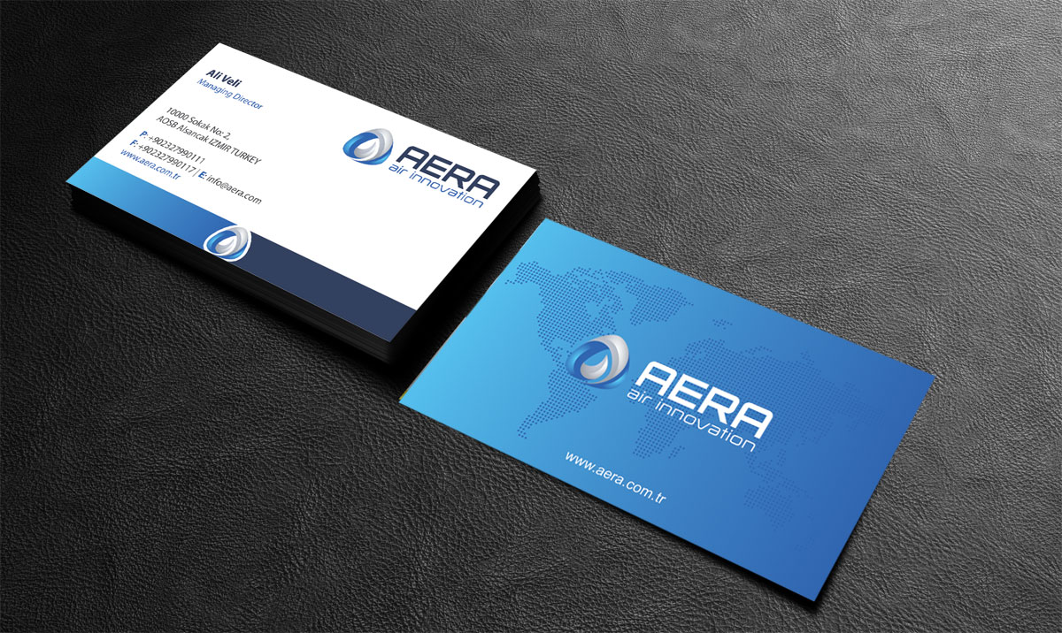 Diseño de Tarjeta de Presentación por alpesh9520 para aera | Diseño #10976645