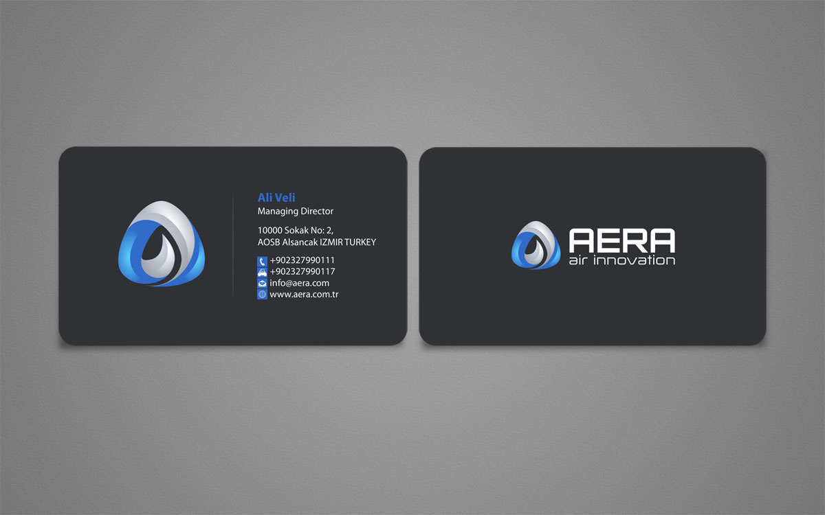 Diseño de Tarjeta de Presentación por alpesh9520 para aera | Diseño #10985643