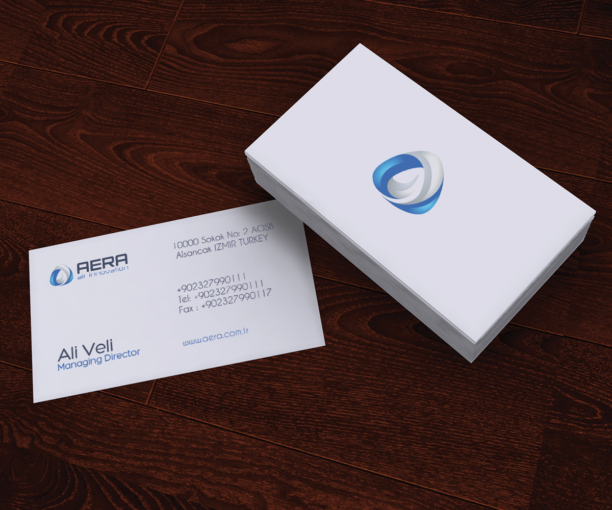 Diseño de Tarjeta de Presentación por Trilobytes para aera | Diseño #10971867