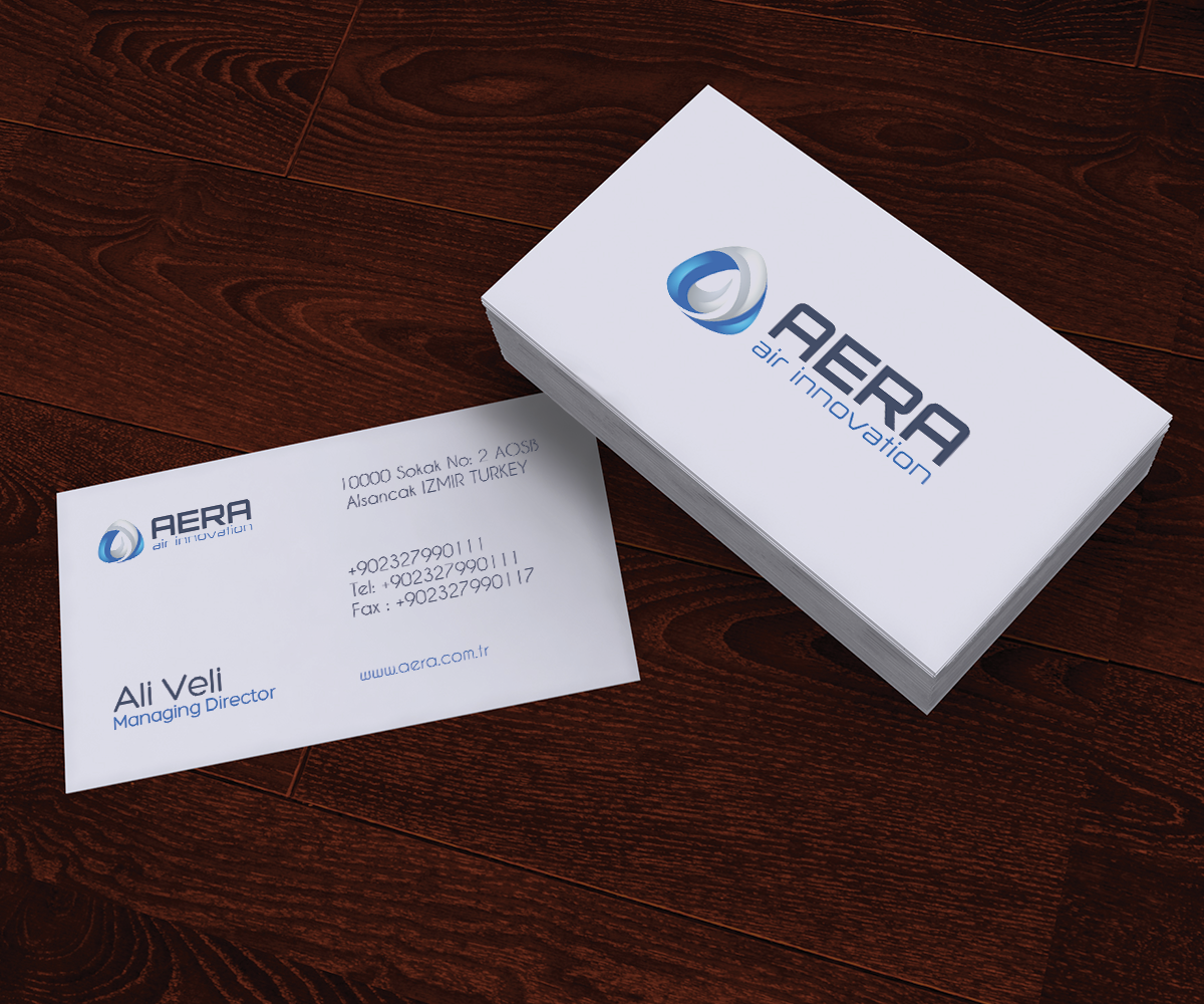 Diseño de Tarjeta de Presentación por Trilobytes para aera | Diseño #10971958