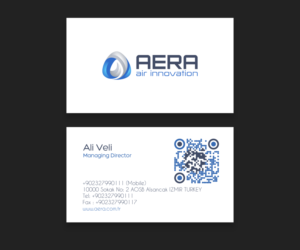 Diseño de Tarjeta de Presentación por Trilobytes para aera | Diseño: #10972256