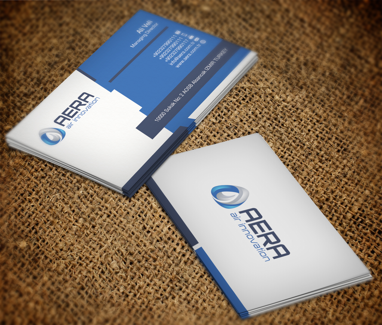 Design de Carte de Visite par Cortana pour aera | Design #10997699