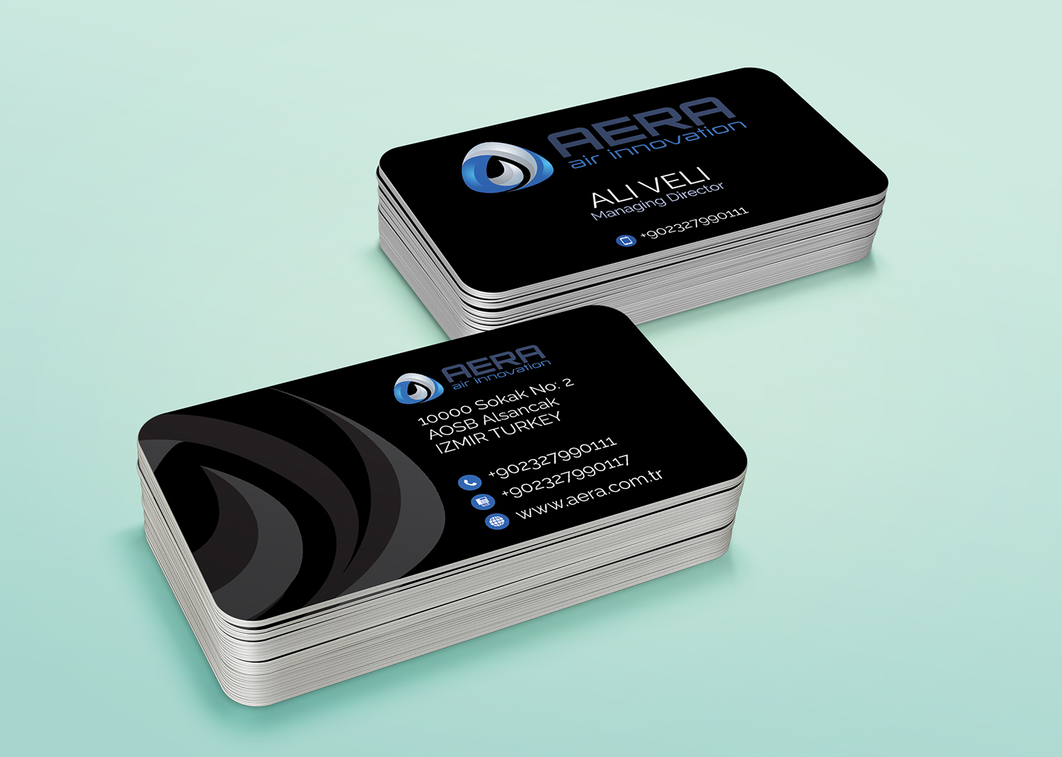 Business Card Design by alhemique1 for aera | Design #10977221