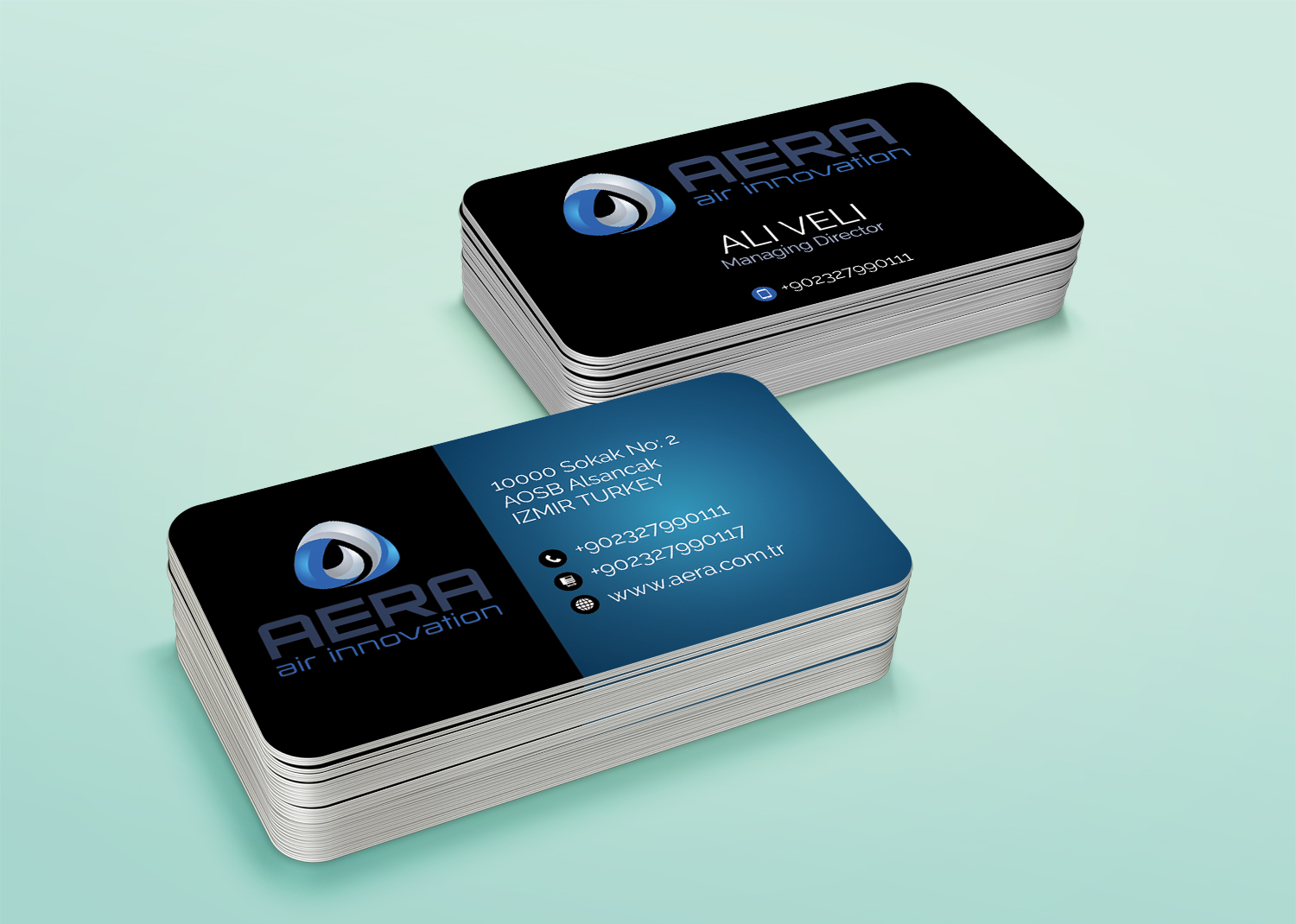 Diseño de Tarjeta de Presentación por alhemique1 para aera | Diseño #10977227