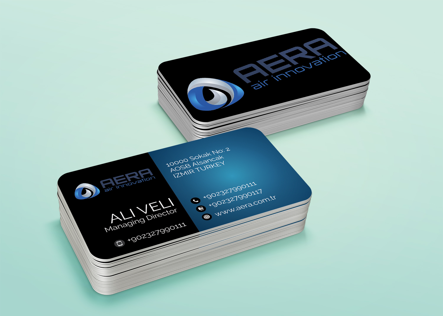 Diseño de Tarjeta de Presentación por alhemique1 para aera | Diseño #10977229