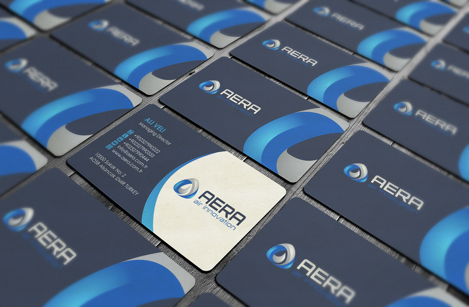 Diseño de Tarjeta de Presentación por logodentity para aera | Diseño #10973104