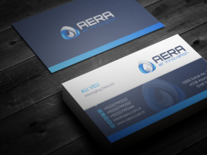 Diseño de Tarjeta de Presentación por logodentity para aera | Diseño: #10973321