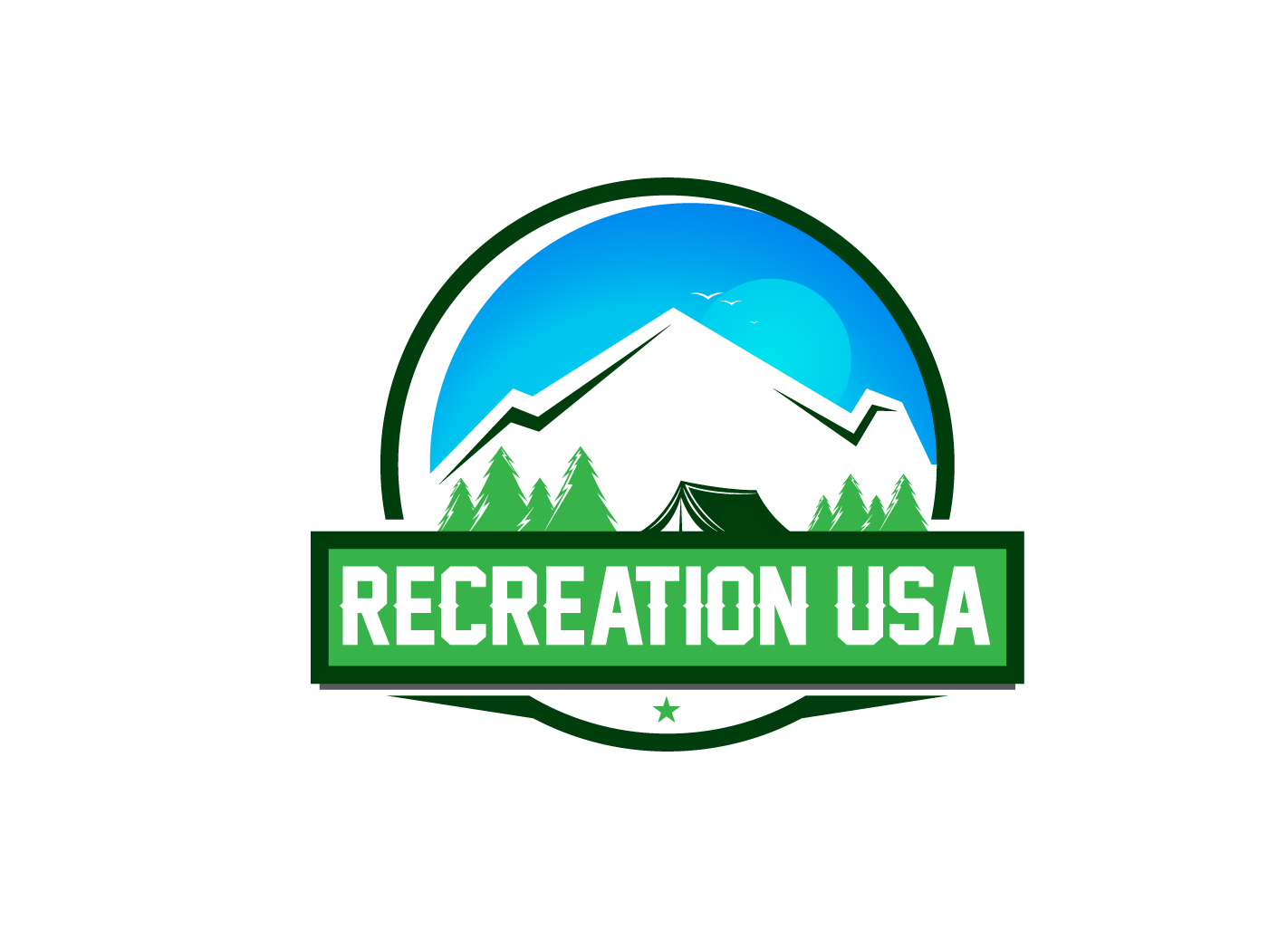 Logo Design by creative.bugs for Recreation USA, Inc. | Design #11018763