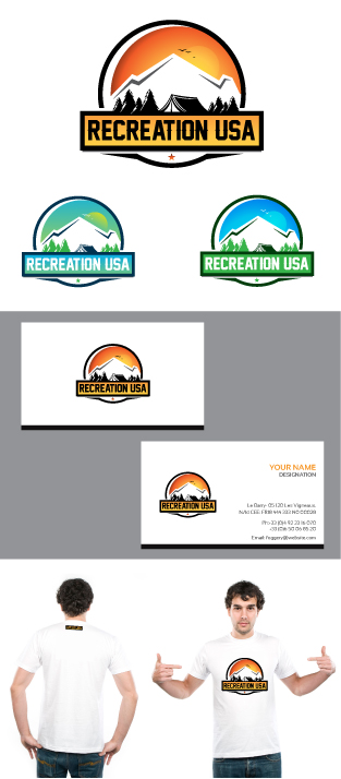 Logo Design by creative.bugs for Recreation USA, Inc. | Design #11070941